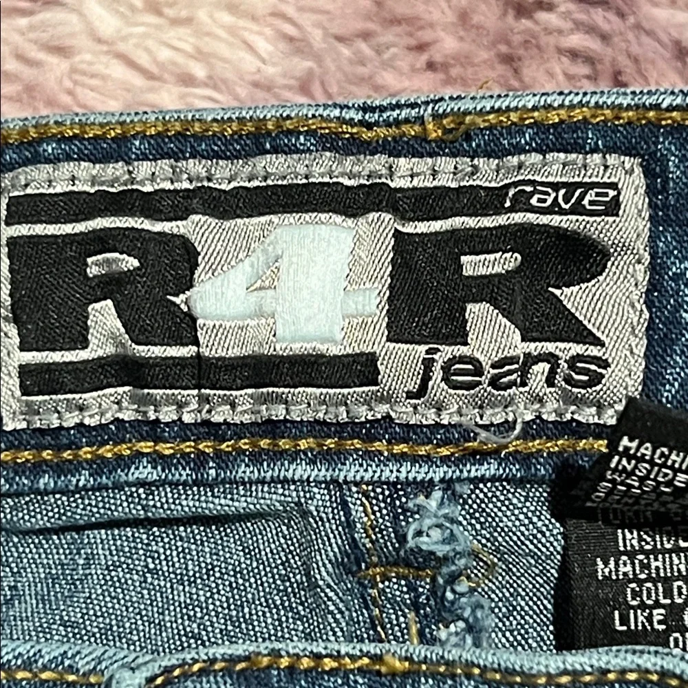 Y2K Rave R4R Low Rise Jeans - Picture 11 of 16